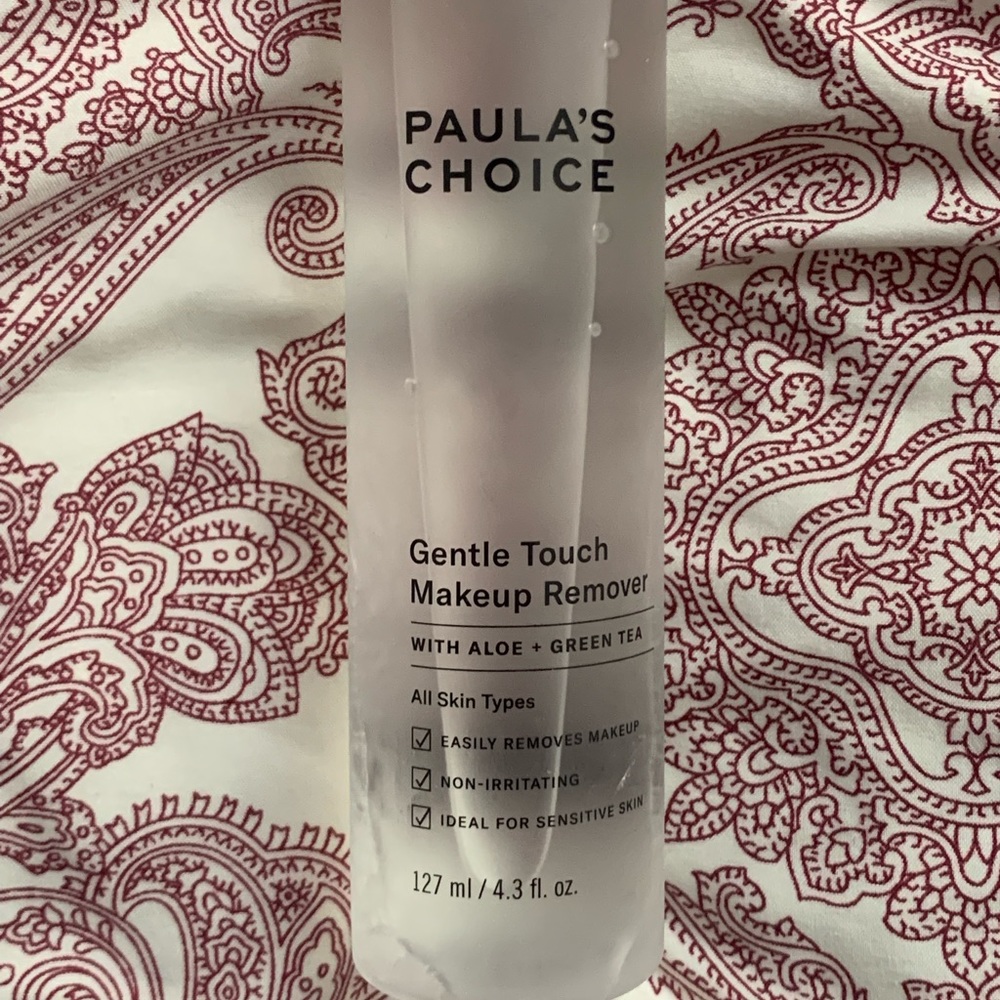Paula’s choice gentle makeup remover